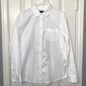 Banana Republic : Dillon Classic fit : white button down : Small
